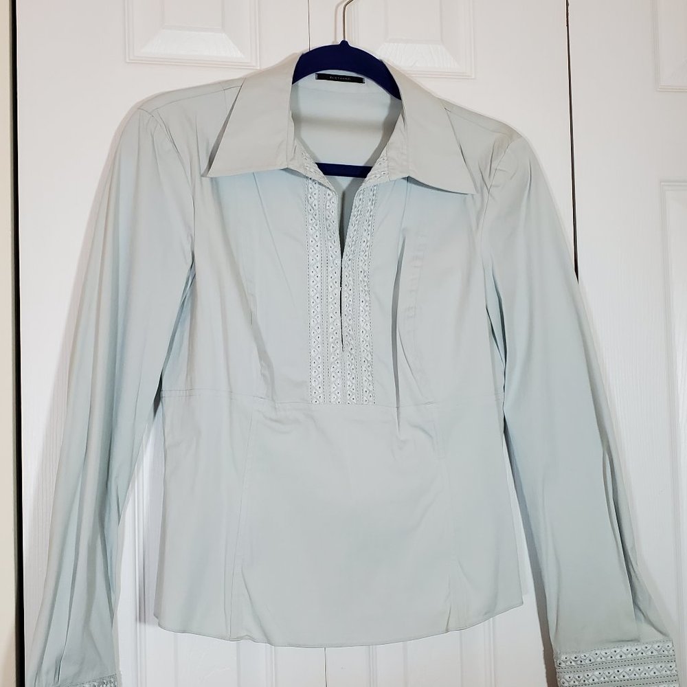 Tahari Women's Peplum Casual Shirt